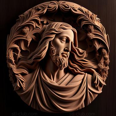 3D model st jesus (STL)